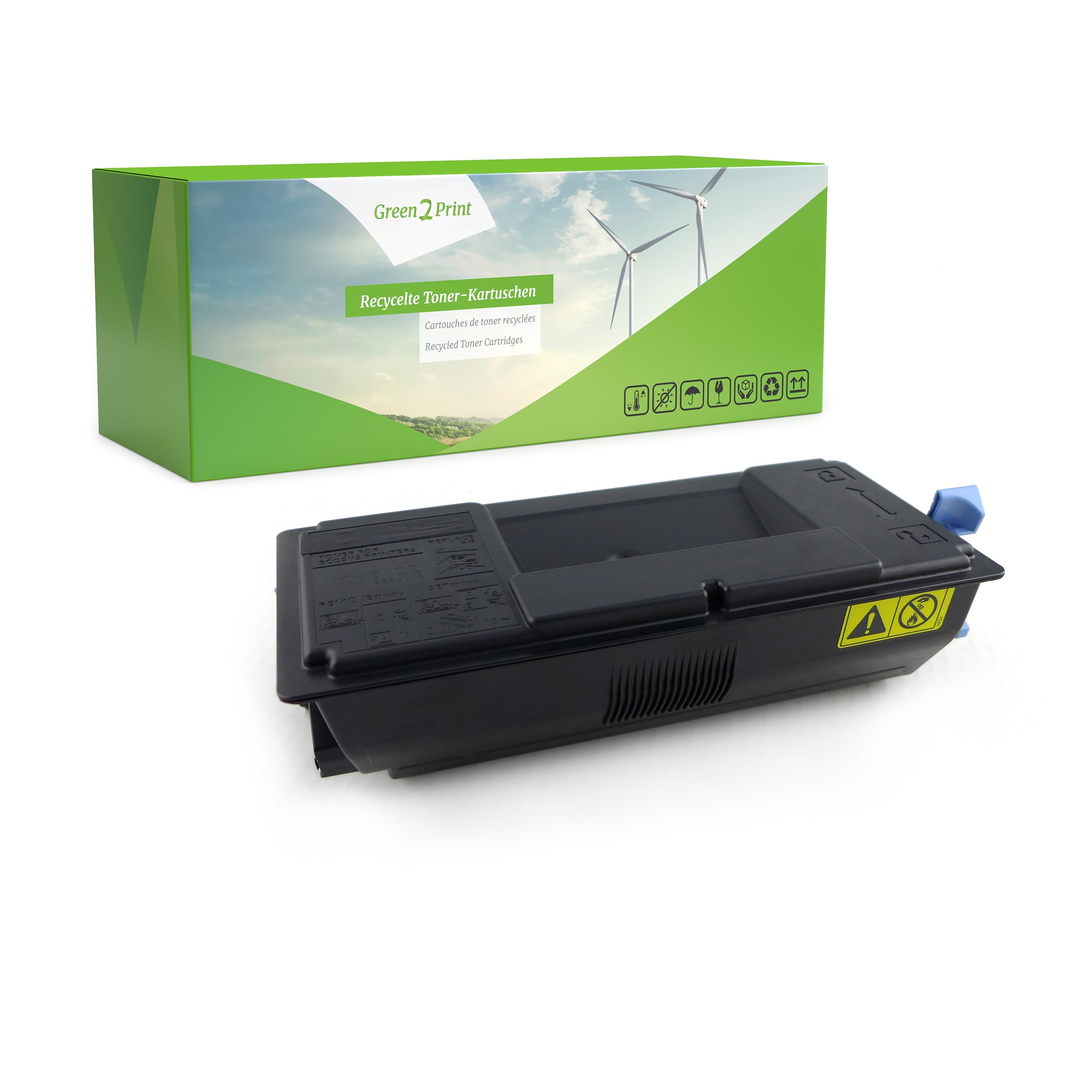 Tóner TK-5242 | TK5242 Black Compatible Con Kyocera - CMT Panama