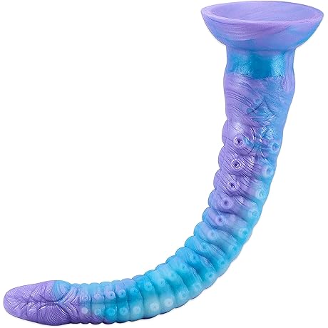 Realistic Anal Dildos 12inch Long Tentacle Dildo with Suction, Thick Silicone Dragon...
