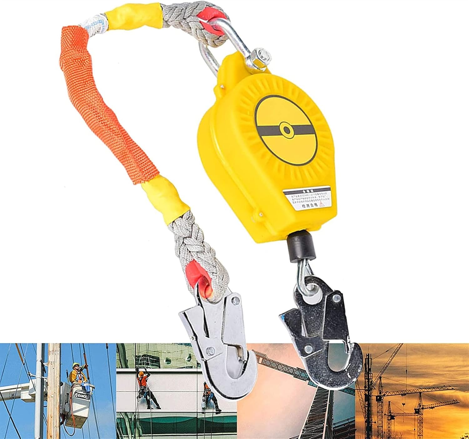 LVTFCO Durable Self Retracting Lifeline Retractable Lanyard