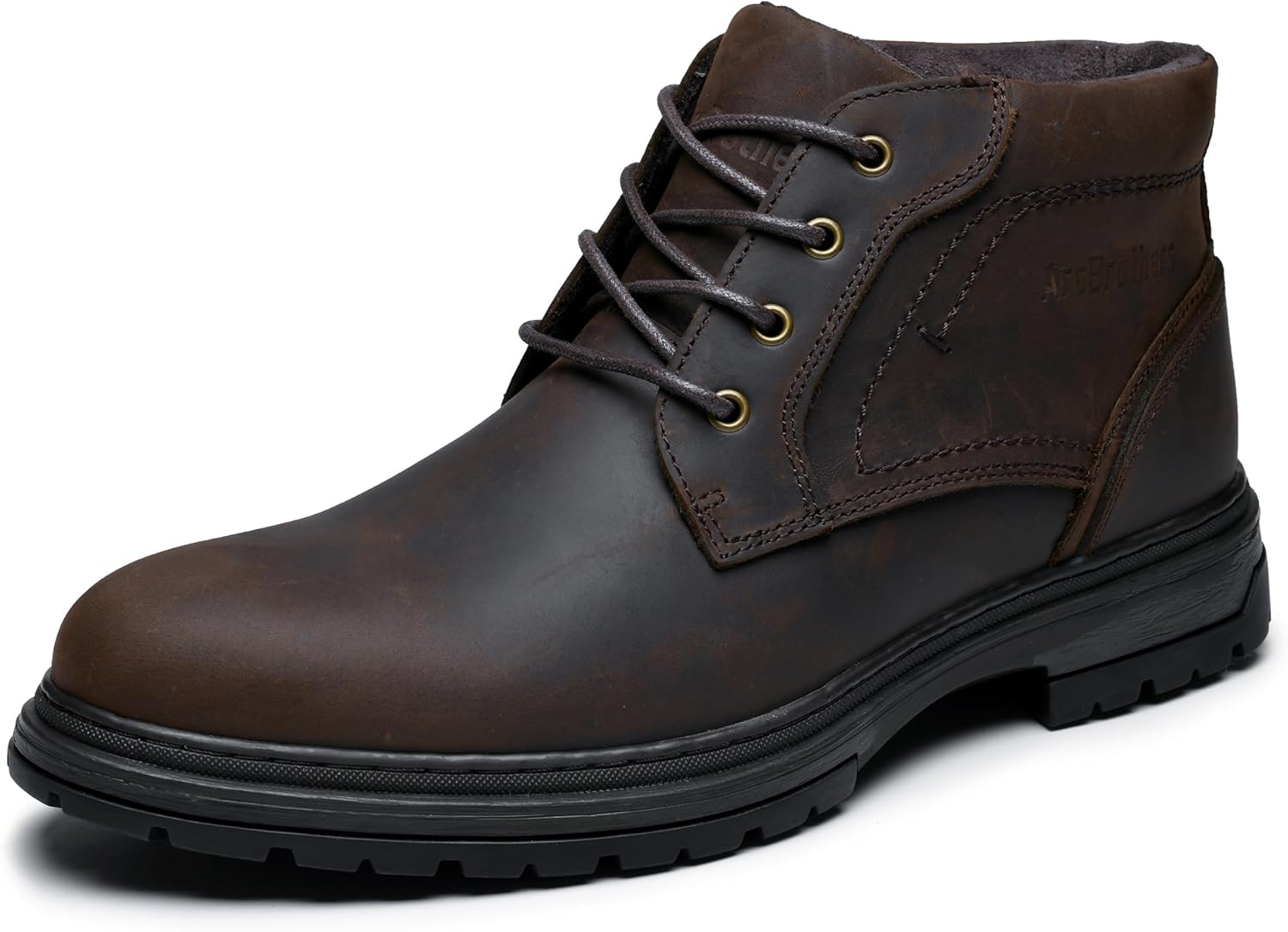 ArcBrothers Chukka Boot for Mens Black Casual Ankle Boots