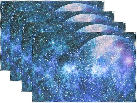 Amazon バララ La Rose ランチョンマット 子供用 給食 北欧 おしゃれ 洗える 防水 和風 星空 宇宙柄 かわいい テーブルマット 滑り止め 撥水 防汚 摩擦 耐える 食卓マット セット 大人 対応 家庭 レストラン用 ランチョンマット オンライン通販 Amazon バララ La Rose ランチョンマット 子供用 給食 北欧 おしゃれ 洗える 防水 和風 星空 宇宙柄 かわいい テーブルマット 滑り止め 撥水 防汚 摩擦 耐える 食卓マット セット 大人 対応 家庭 レストラン用 ランチョンマット オンライン通販
