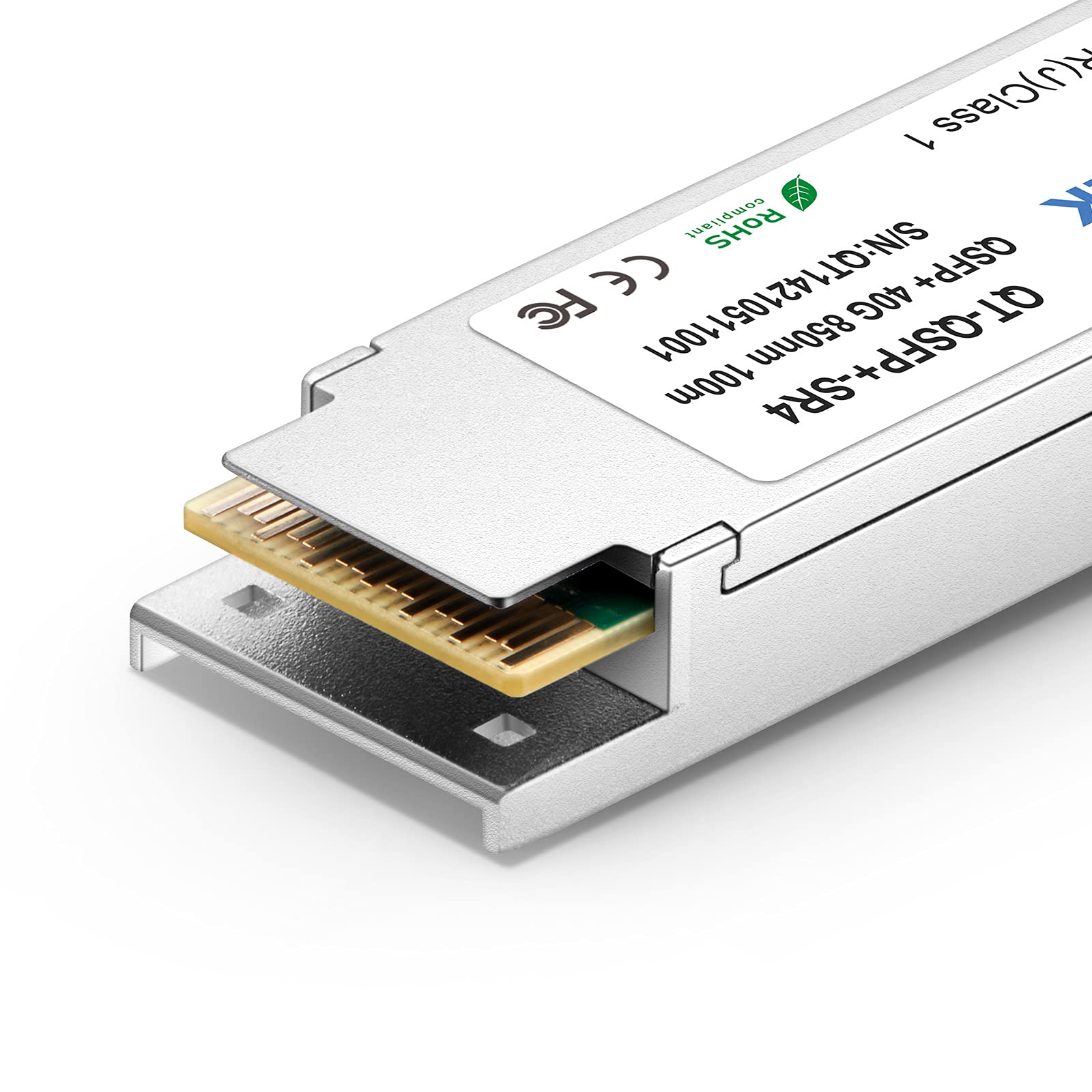 QSFPTEK 40G QSFP+ Module MTP/MPO Multi-Mode Transceiver 40GBASE-SR4 for Cisco QSFP-40G-SR4 (850nm, 150m, with DDM)