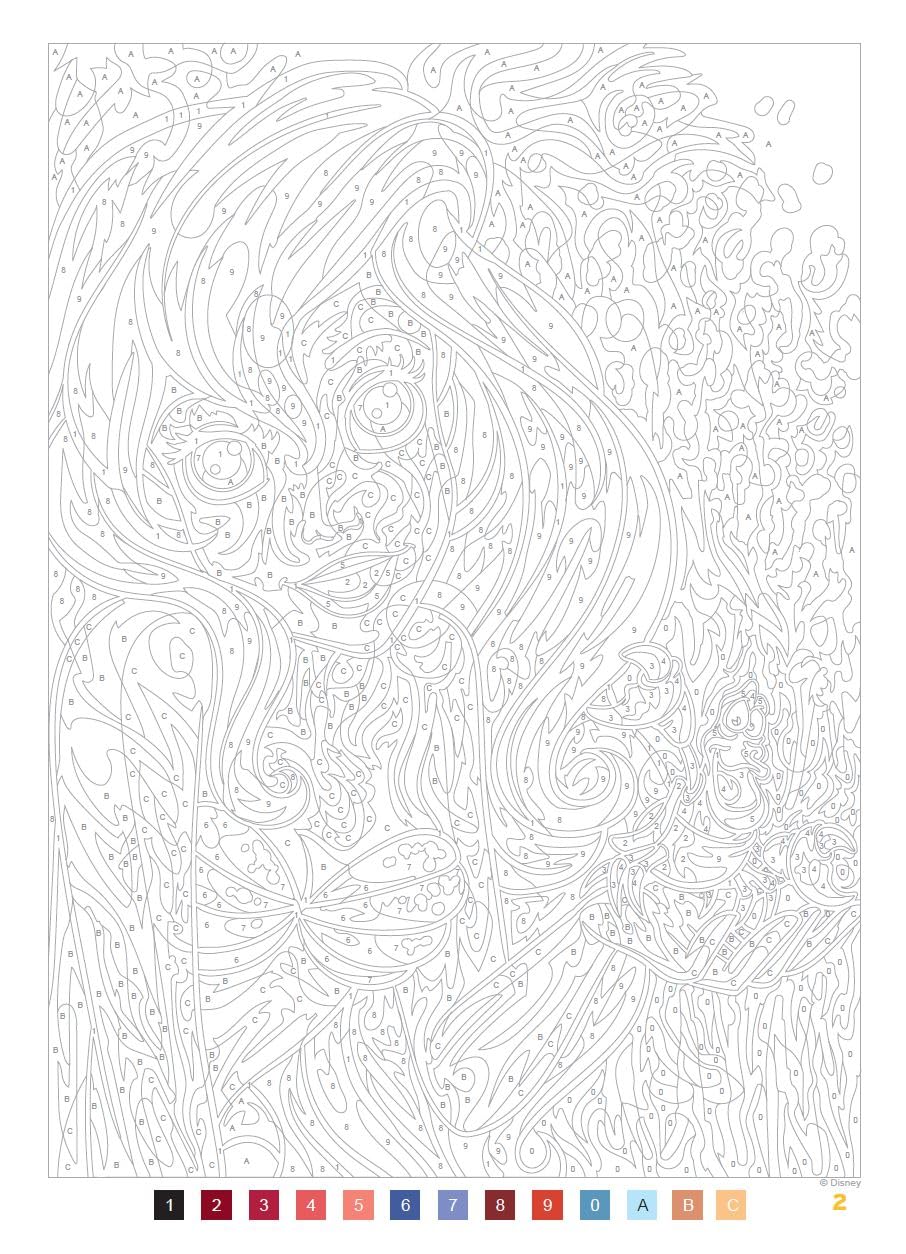 Art therapy Kolorowanka antystresowa Disney Klasyka Zagadkowe rysunki