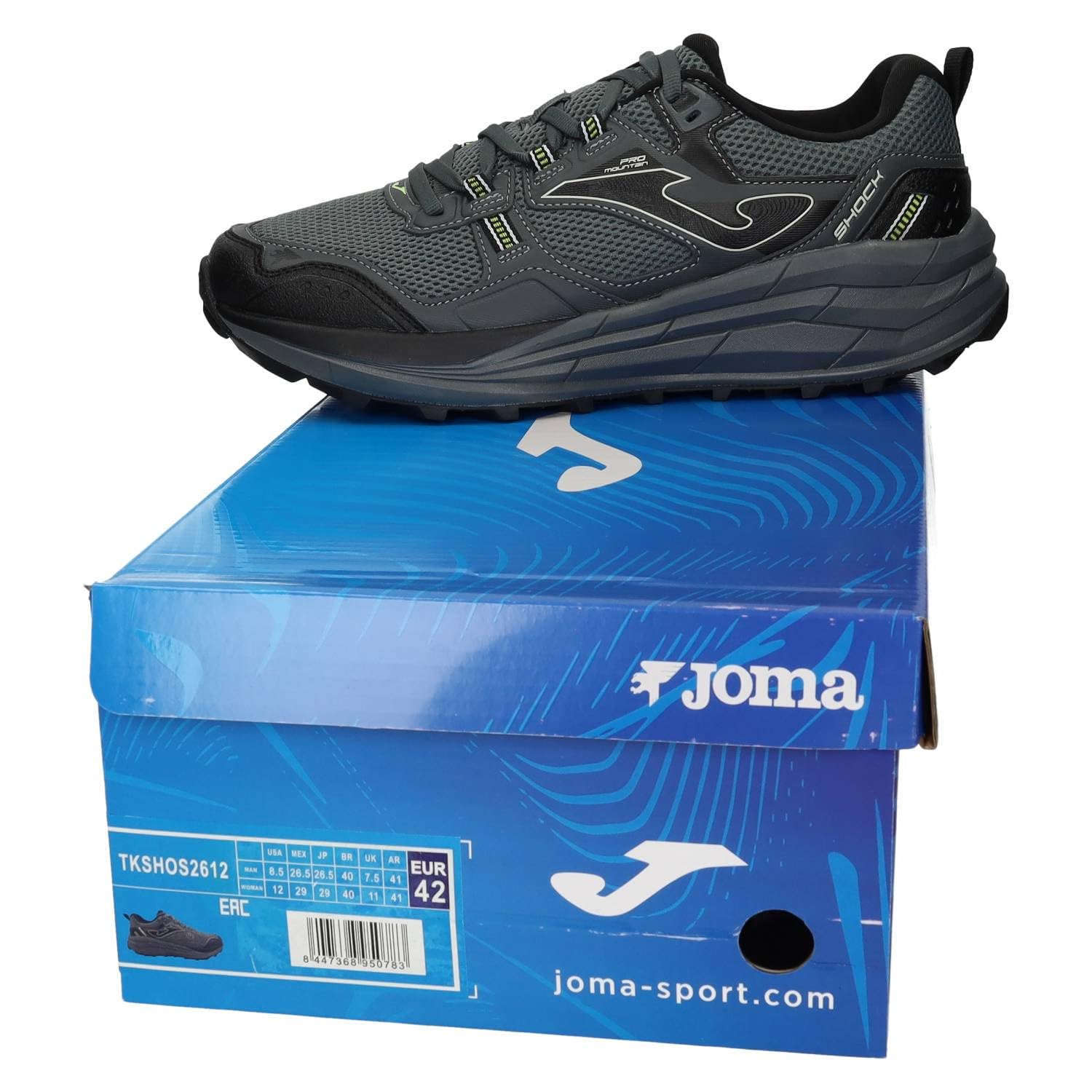 Joma - Scarpa sportiva Trail Uomo Shock 2612-3191210000007