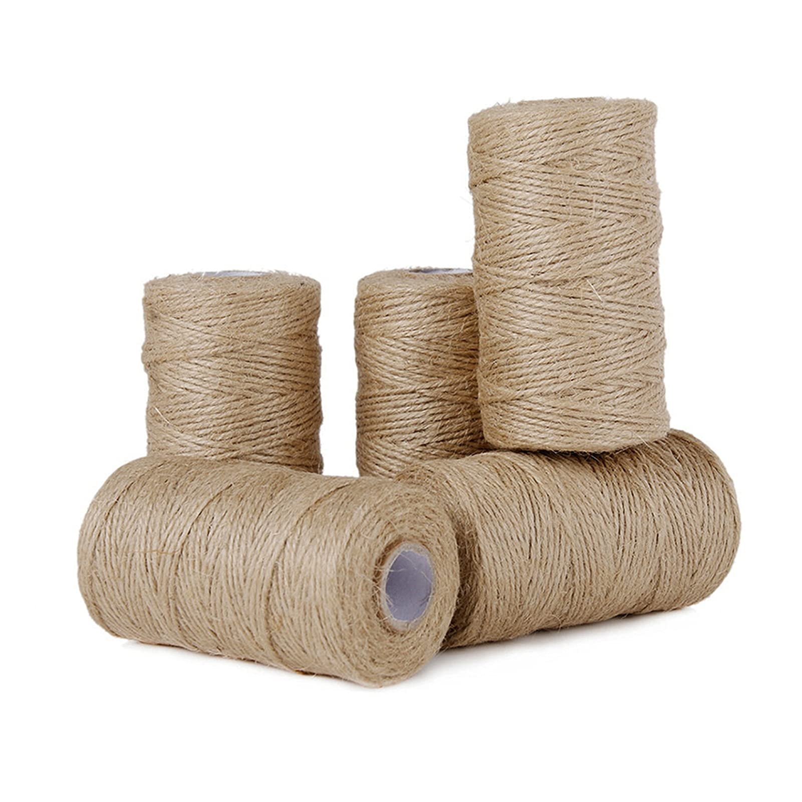 Natural Jute Twine, 2mm Natural Vintage Jute Cord Rope String Sewing
