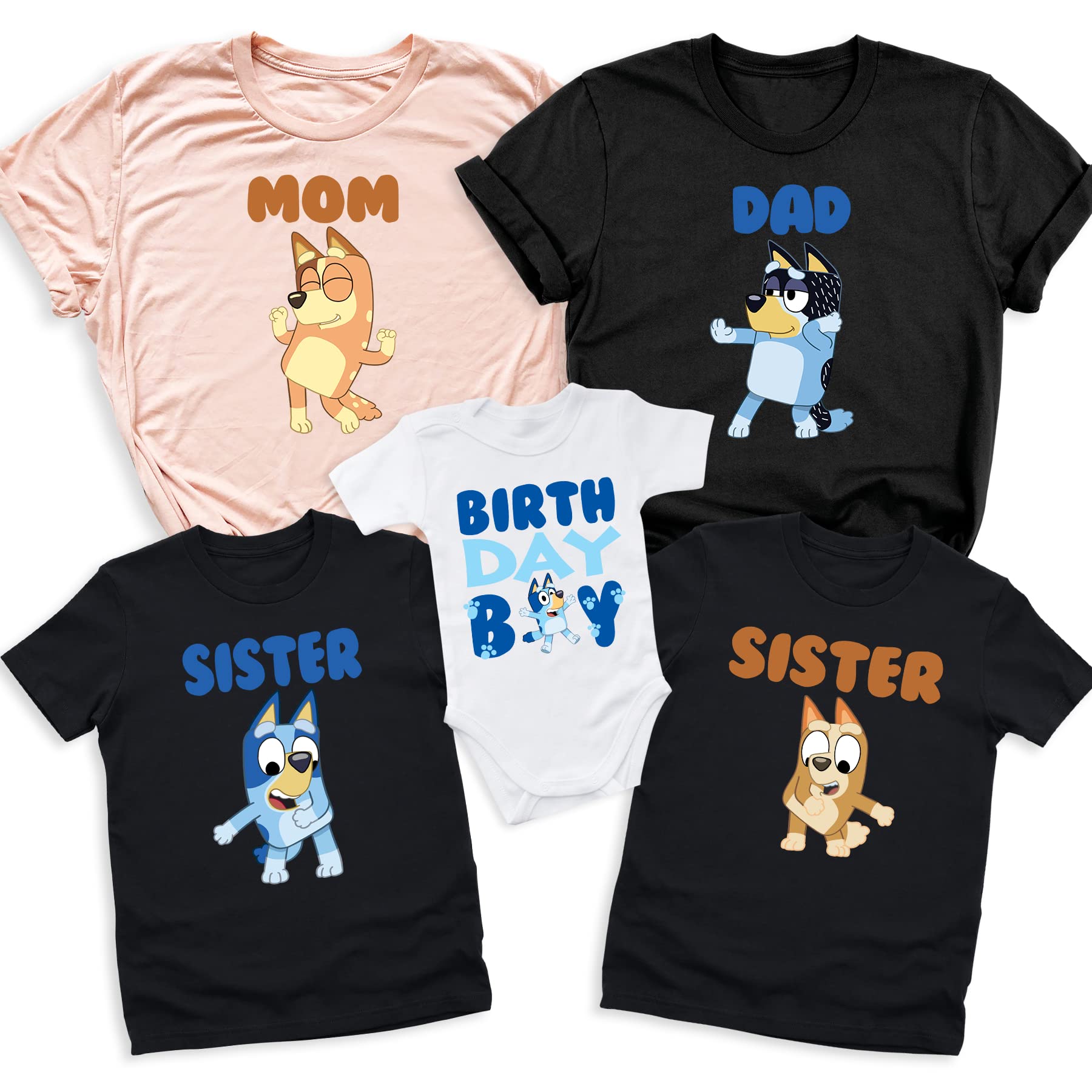 Buy GreatwoodBoutiqueBluey Shirt Adult, Bluey Birthday Shirt, Bluey