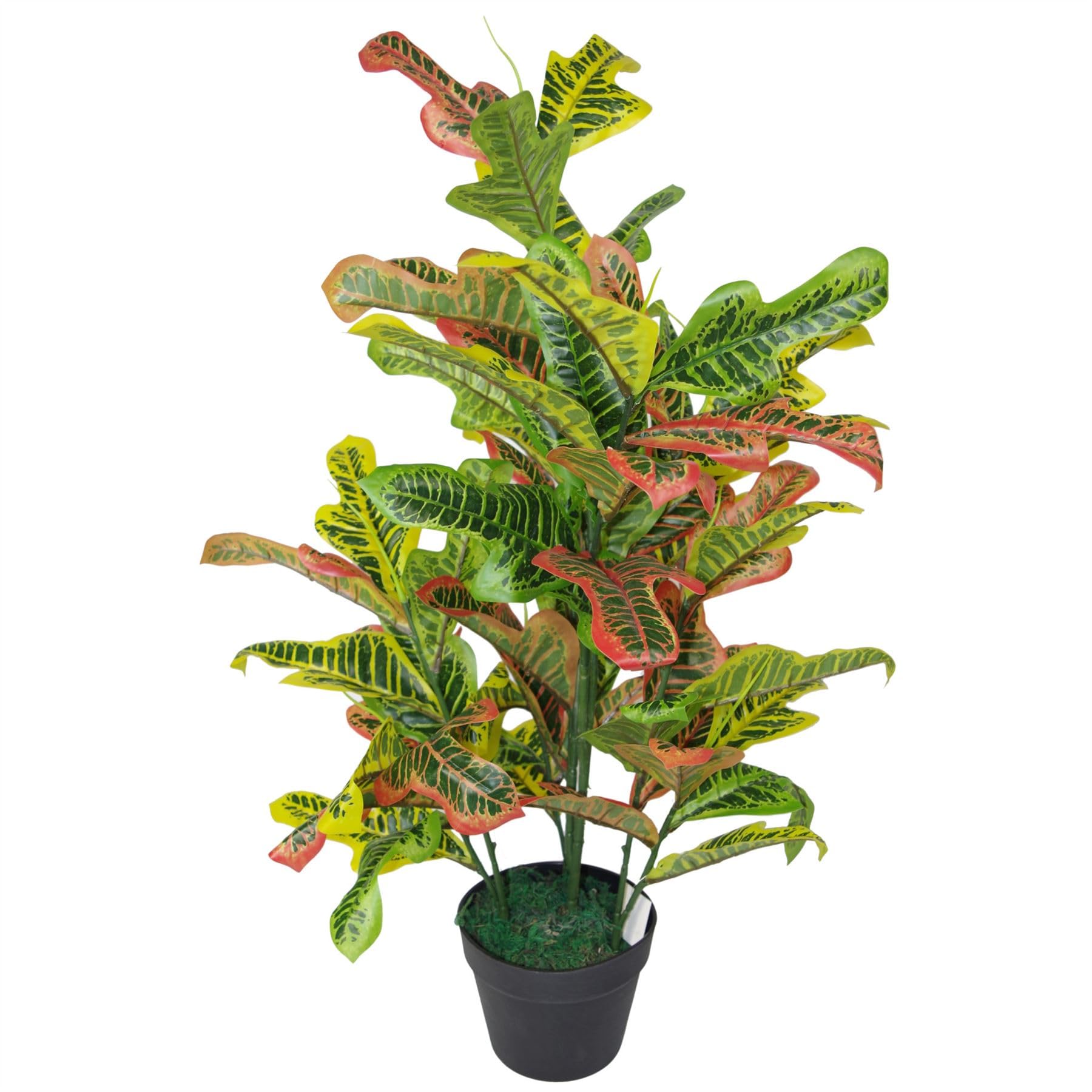 Leaf Artificial Codiaeum Multicoloured House Plant