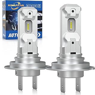 KIMLATAR H7 Light Bulbs,Super Bright Upgraded 600% 40000L...