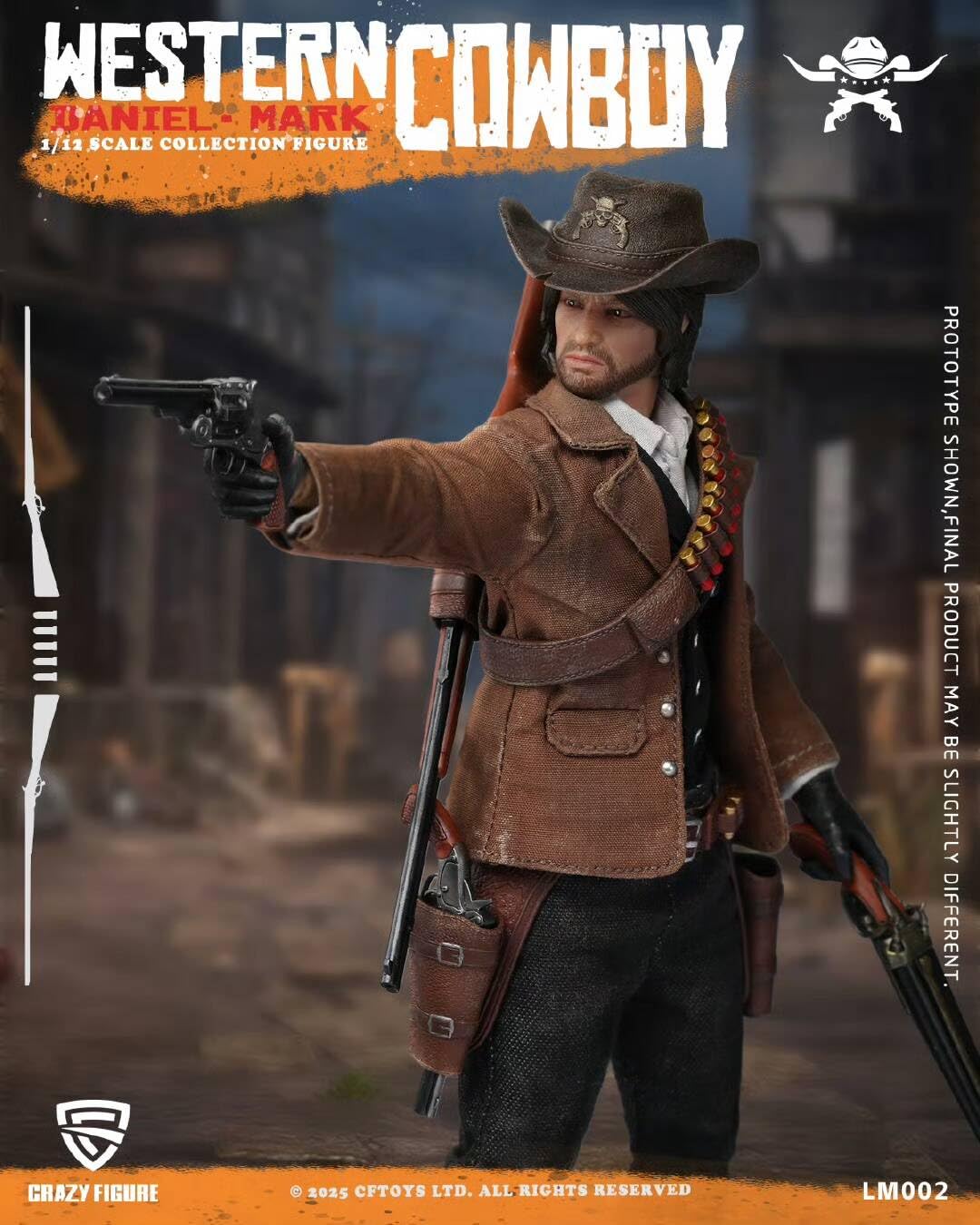 Amazon.co.jp: [Tbmodel] CFTOYS 1/12 フィギュア用 ウエスタン