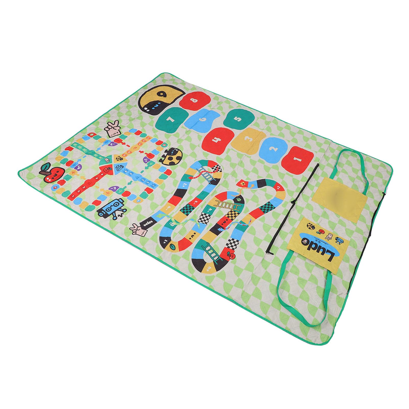 ViaGasaFamido Tappetino da Picnic, Coperta Portatile Grande e Spessa, Ideale per il Campeggio all'aperto e il Divertimento in Spiaggia, Dimensioni 78,7 X 57,1 Pollici