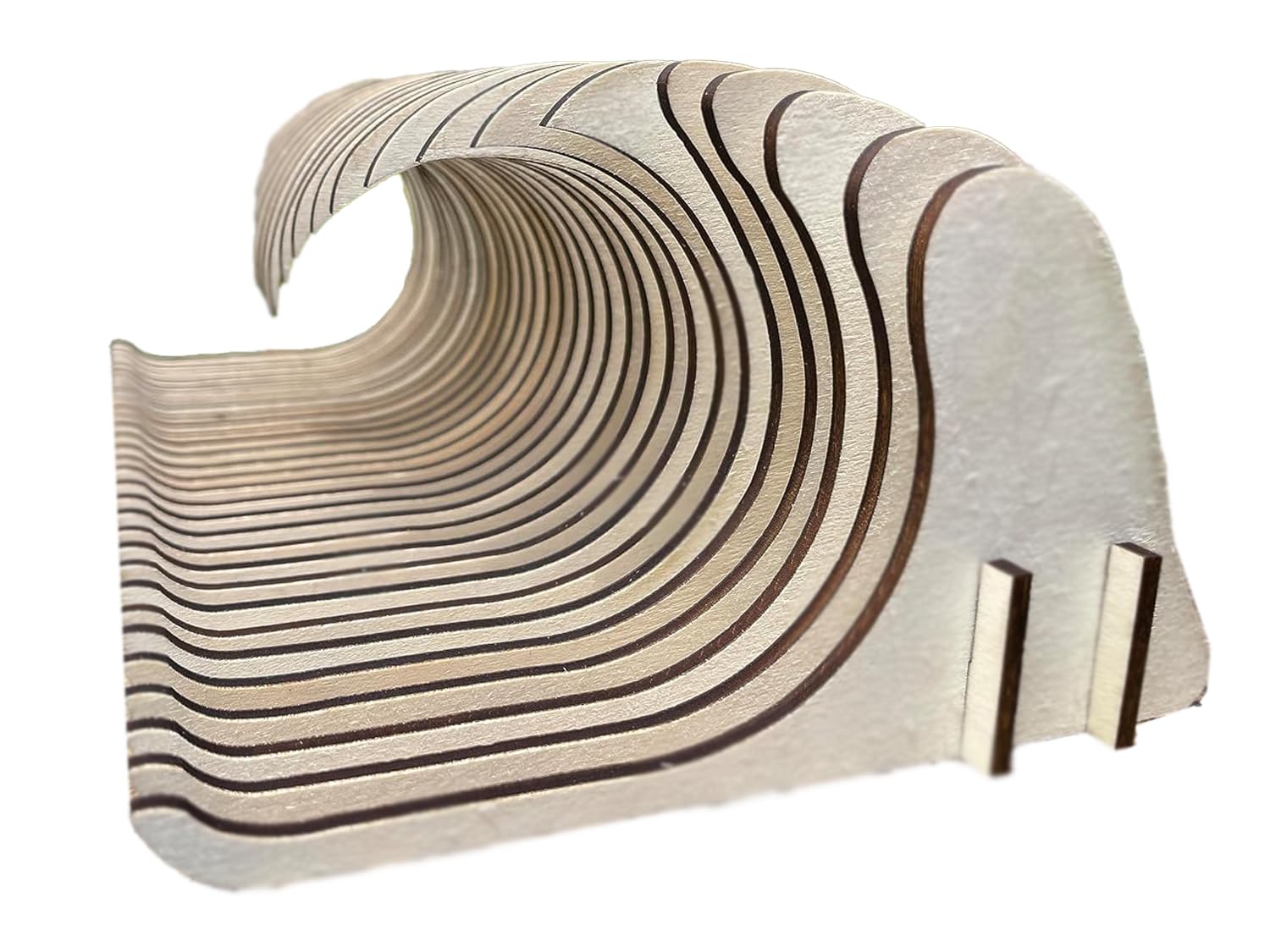 Amazon.com: Ocean Wave Wooden Art - 3D Laser Cut Wood Waves