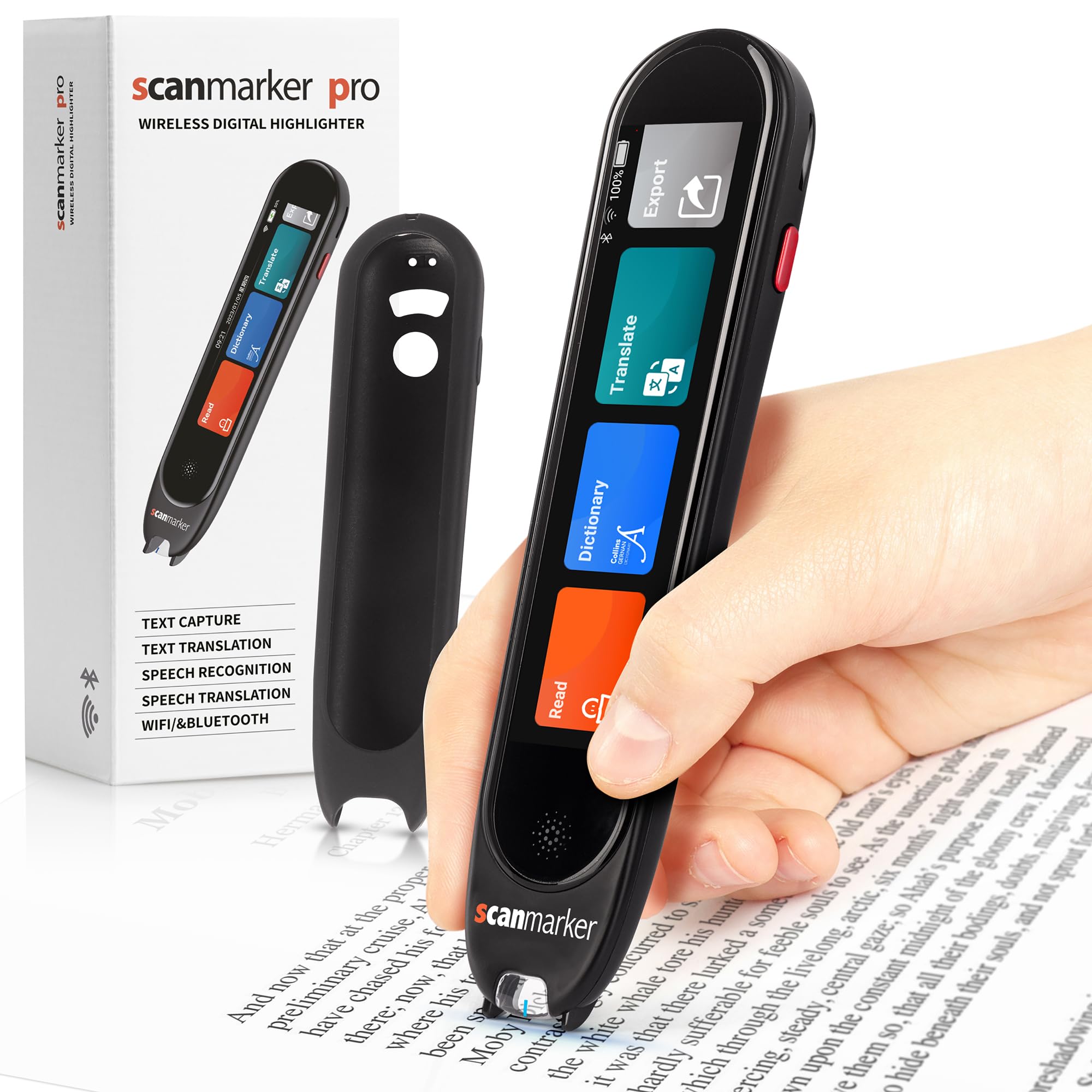 Scanmarker Pro Penna Traduttore Multilingue Scanner per Dislessia e Apprendimento