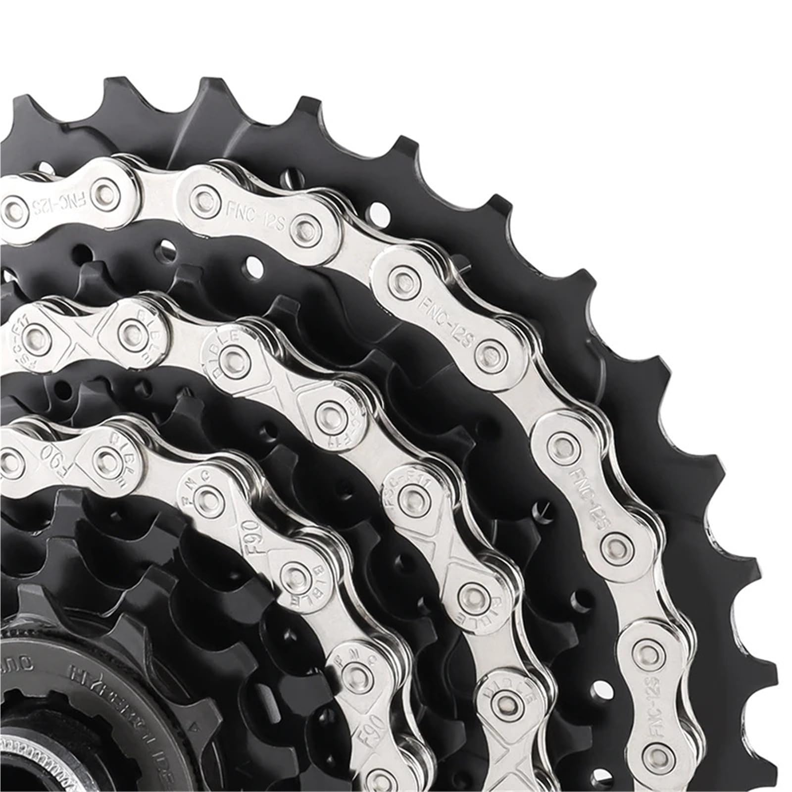 Compatibile con la catena for bici MUQZI 6-12 velocità | 114-126L for MTB da strada 6-12 velocità con collegamento rapido(12 Speed)