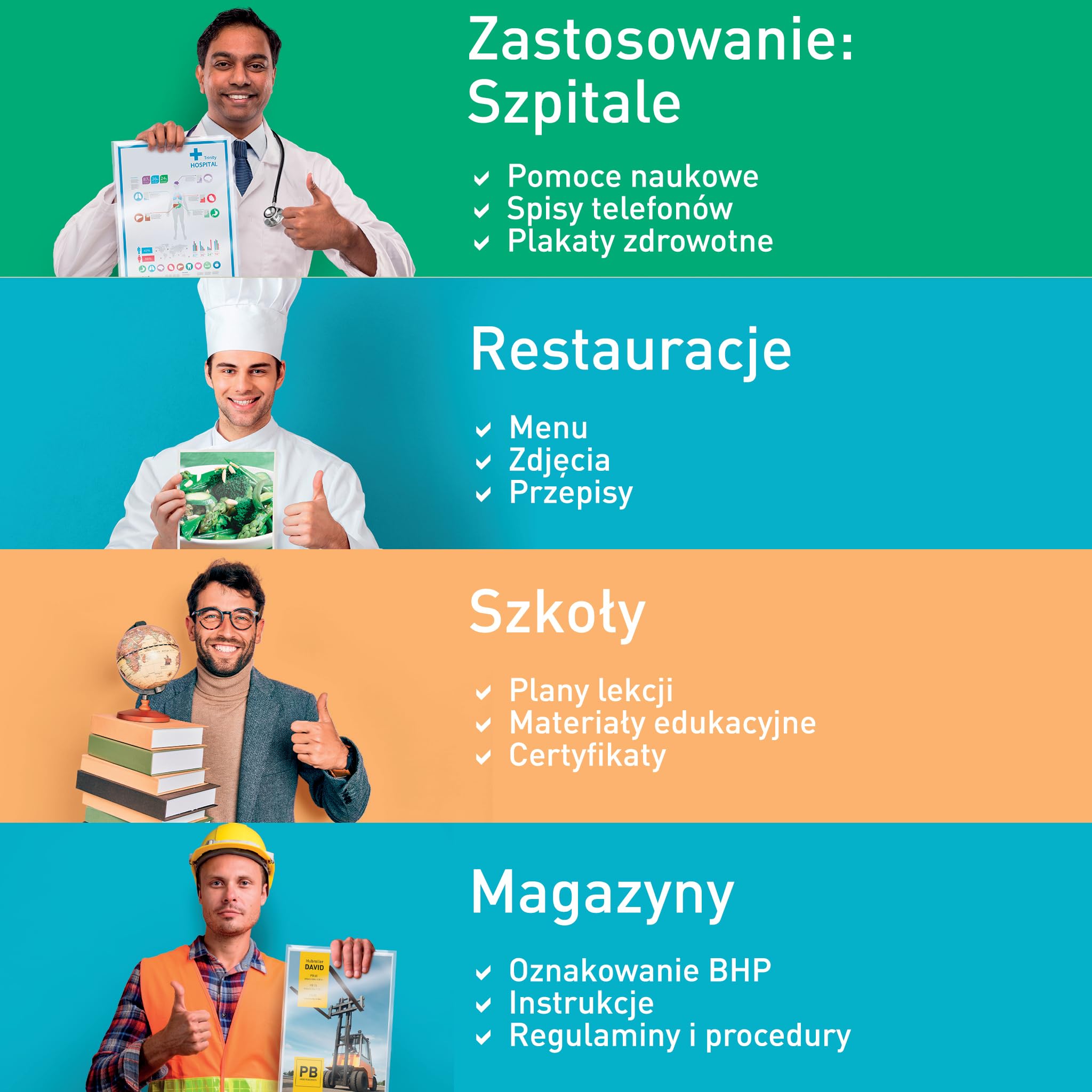 Leitz Folie do laminowania na gorąco A3 175 mic, folia do laminowania w bardzo wysokiej jakości premium, 100 sztuk, błyszczące, przezroczyste, uproszczone wkładanie dzięki UDT, iLAM, 74900000