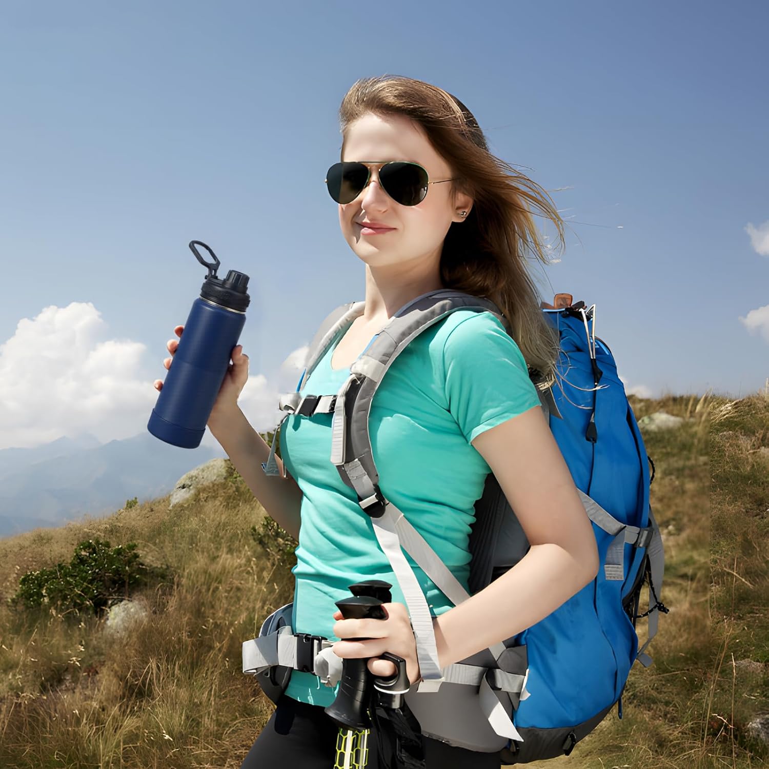 Replacement Lid Compatible with Rtic,Takeya And Thermoflask,12 oz 16 oz 18 oz 20 oz 32 oz 40 oz 64oz,Spout Lid BPA Free,2PCS - Image 7