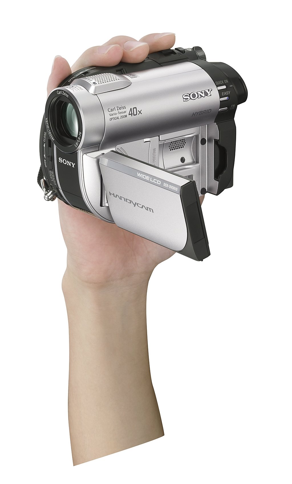 Sony DCR-DVD610 DVD Videocámara Handycam con 40 x de Zoom óptico