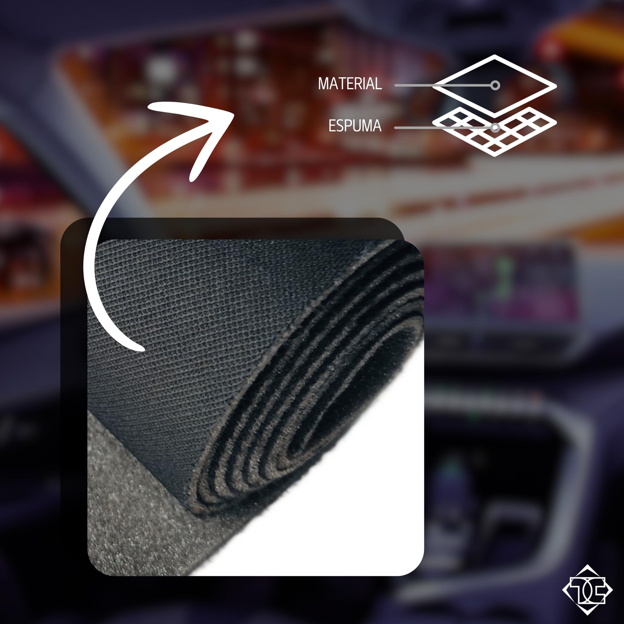 TAPHICEROS Techo Interior de Coche, Grafito, 200 cm x 180 cm, Vendido por metros, tela para Revestimiento de Coches, Renovación de Tapicería Interior Textil para Coches, Caravanas, Barcos, Camping
