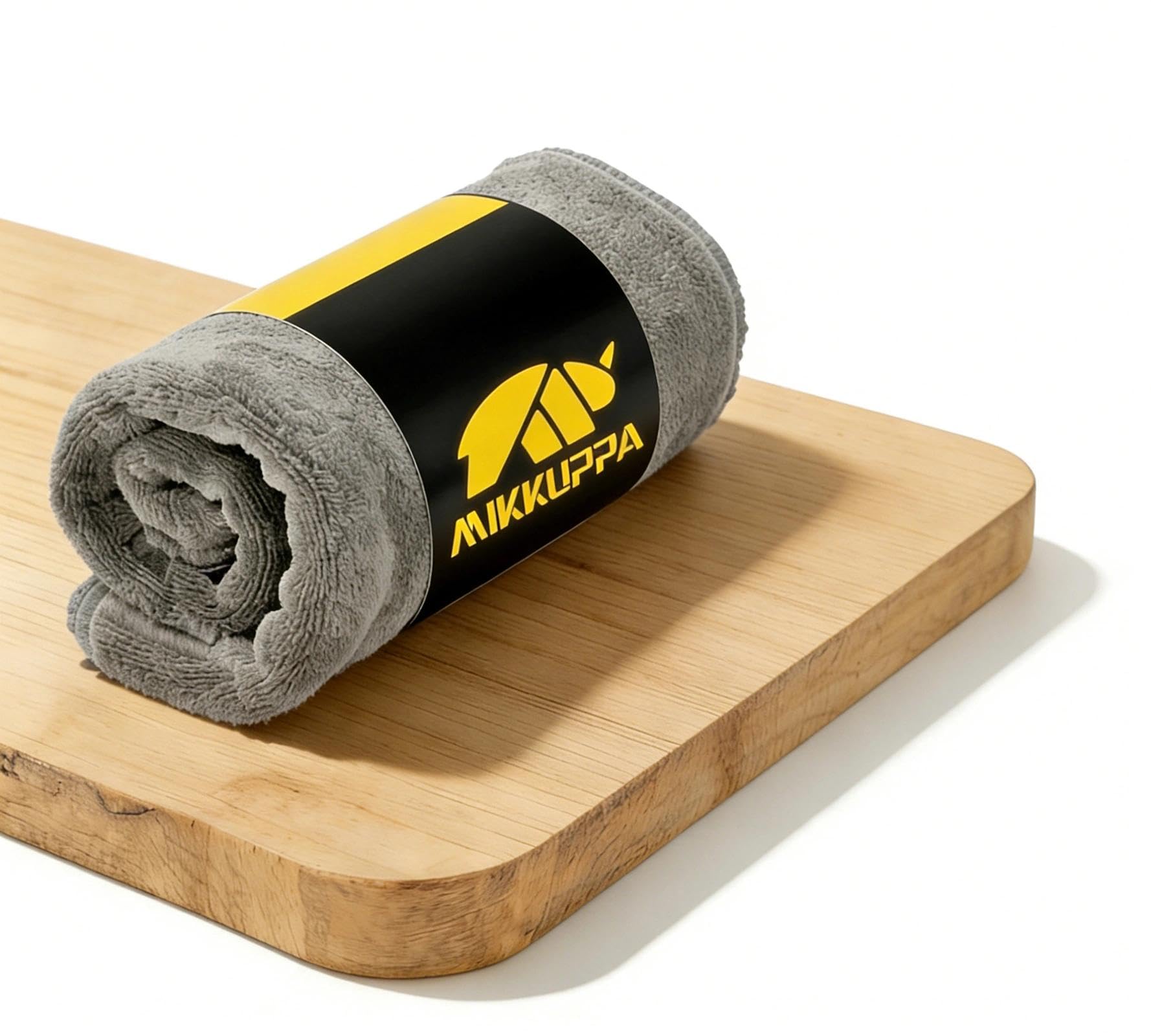 MIKKUPPA XXL ściereczka z mikrofibry do samochodu, duża ściereczka do osuszania, 60 x 160 cm – 400 g/m² | 1 sztuka – bardzo chłonna i przyjazna dla lakieru ściereczka do polerowania do samochodu i motocykla