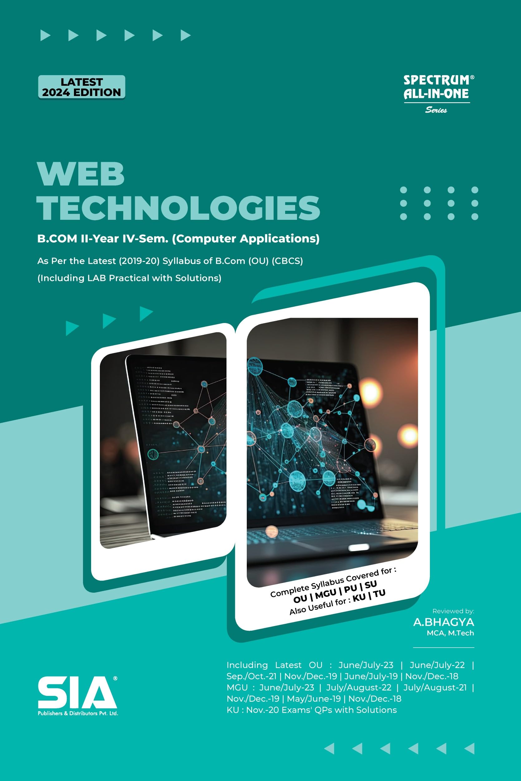 B.Com II-Year IV-Sem (Computer Applications) Web Technologies Latest 2025 Edition