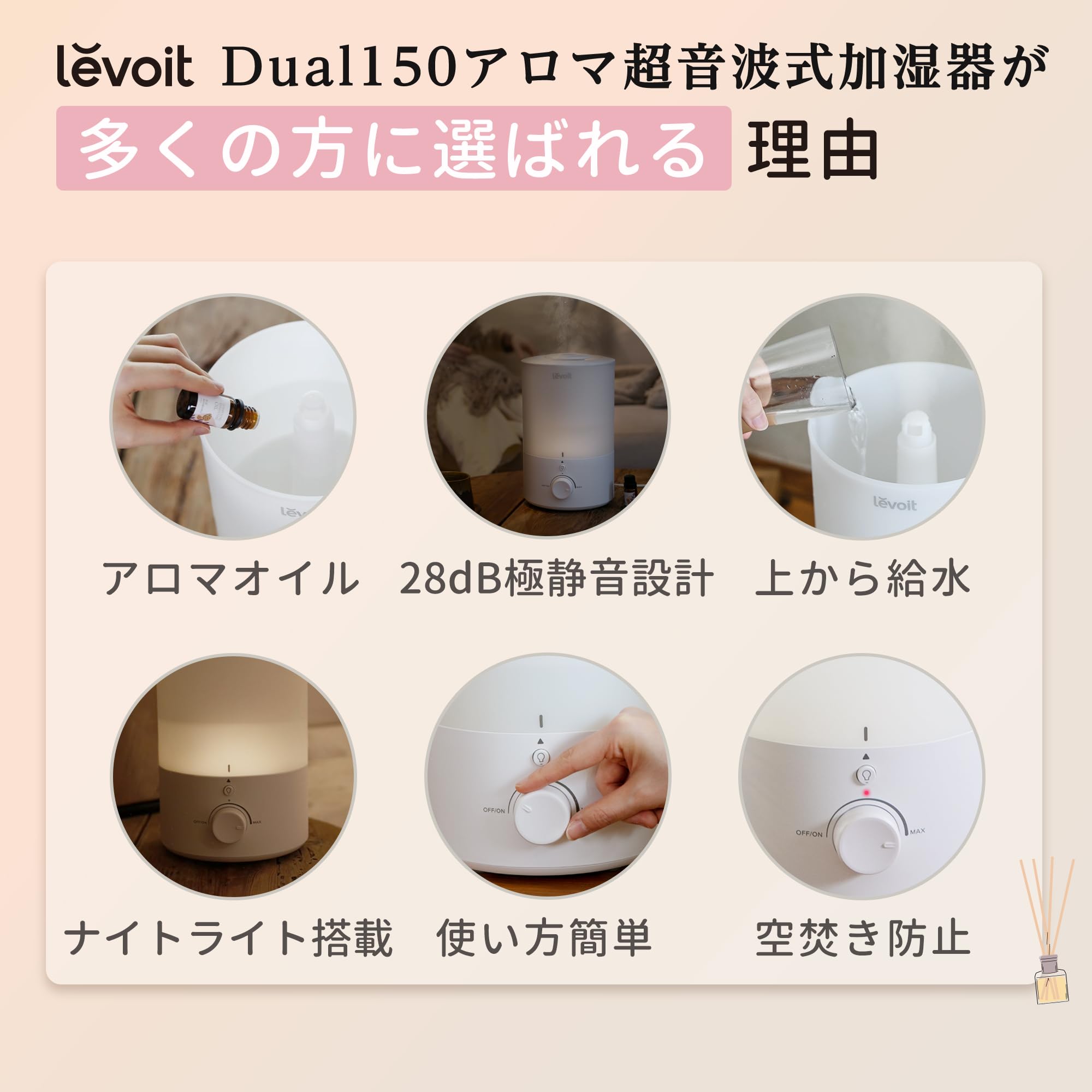Levoit 加湿器 Dual150サムネイル3