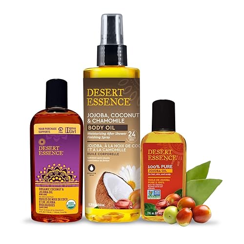 Miniatura 7 de Aceite esencial de jojoba Dessert Essence 4onzas líquidas paquete de 2 2