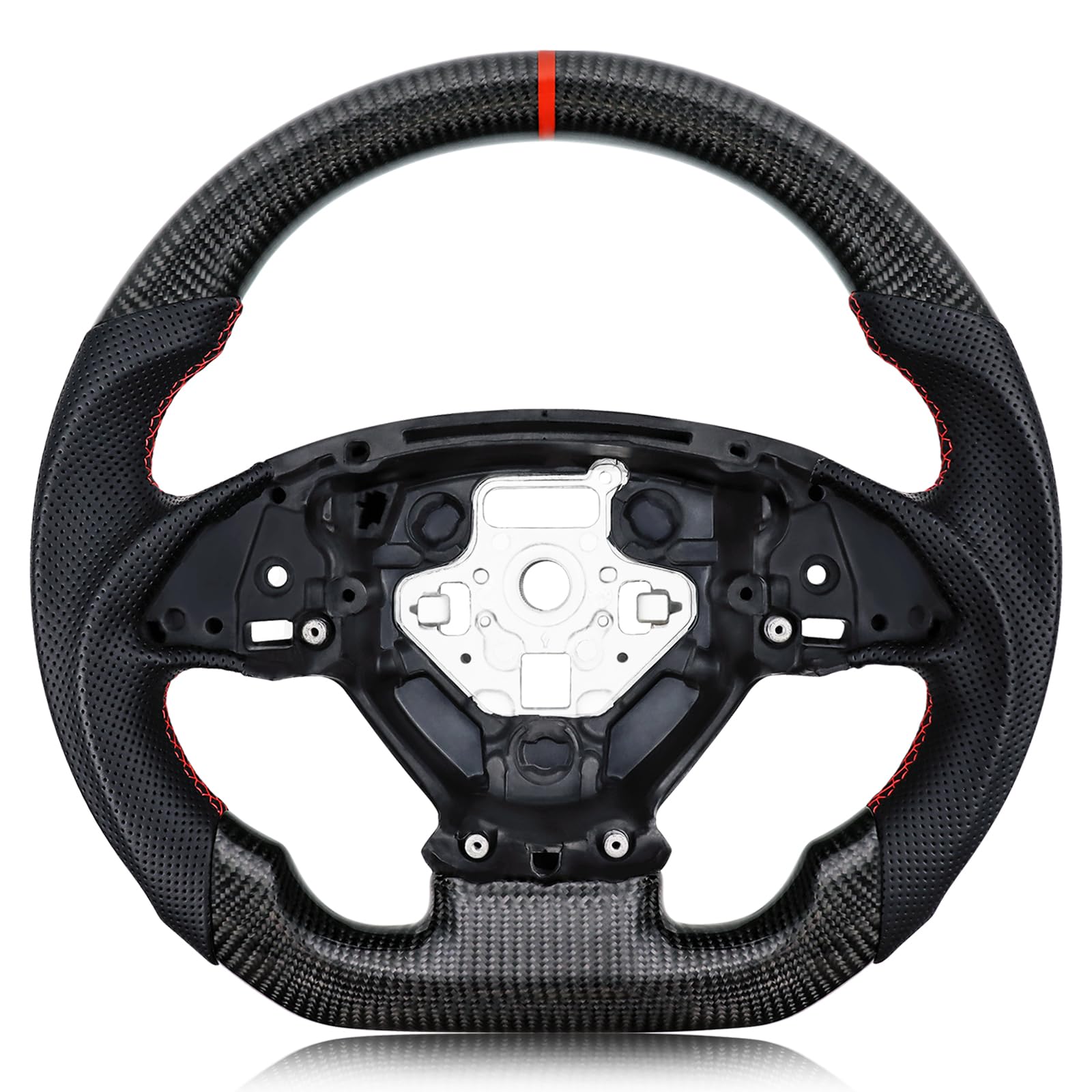 Amazon.com: VOONKE Real Carbon Fiber Steering Wheel For Chevrolet