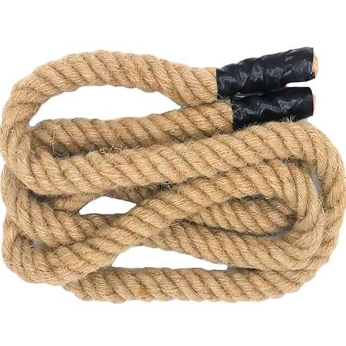 1 Inch Natural Jute Rope, 10 Feet Thick Hemp Rope,