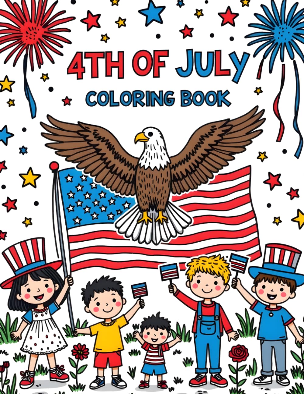 4th of July Coloring Book