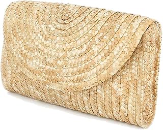 Pochette paille femme Clearance