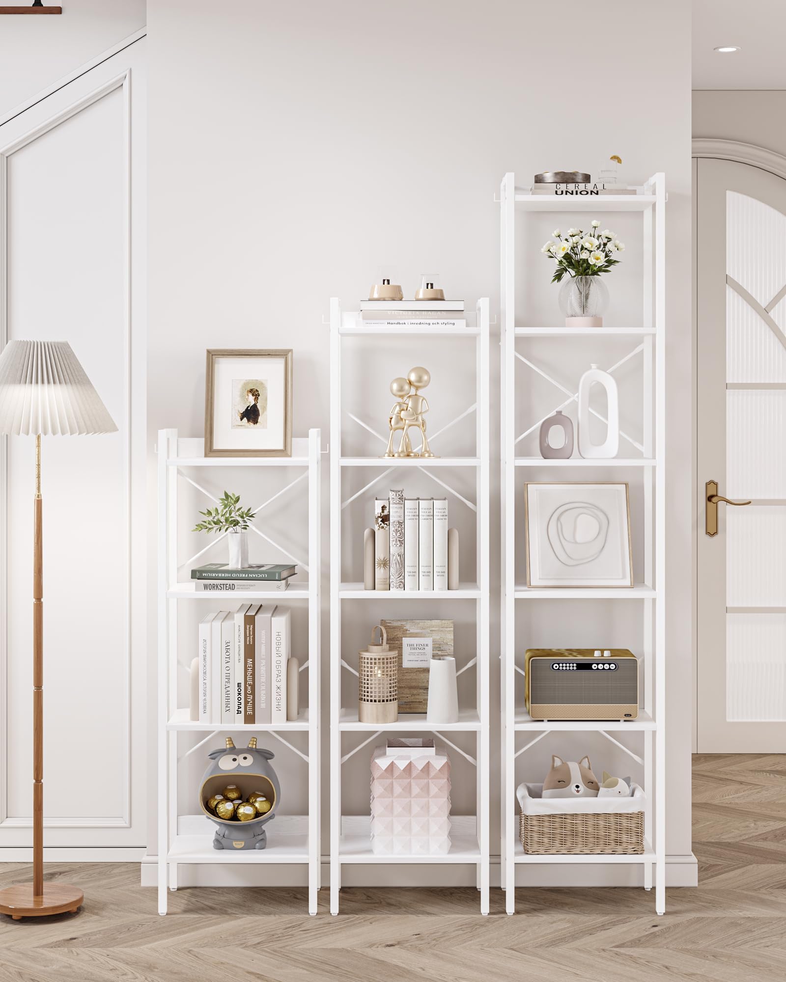 Amazon.com: Hzuaneri Bookshelf, Book Shelf, Industrial