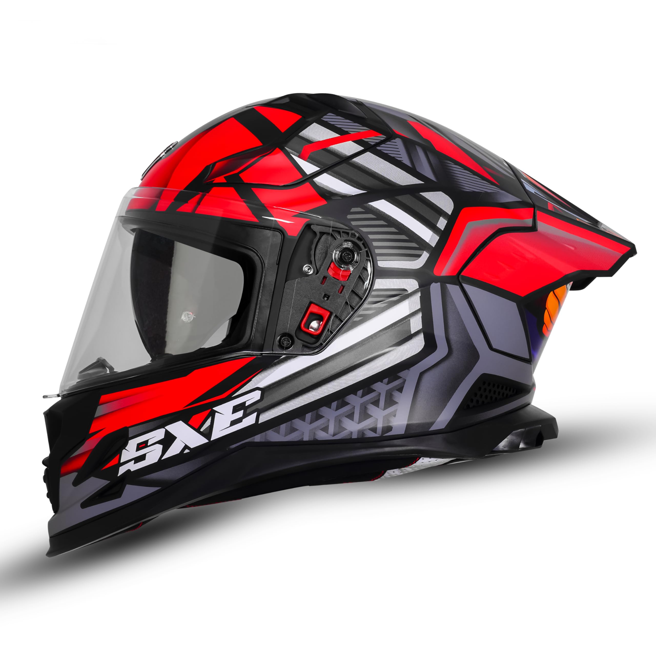 Steelbird SBH-61 SXE X4 TPE ISI and Dot Certified Full Face