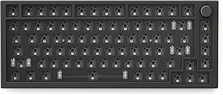 Glorious Gaming Mechanical Gaming Keyboard - GMMK Pro Series - Custom Keyboard - TKL Hot Swappable Keyboard - Barebones - Premium Wired RGB 75% Percent Keyboard - Black Slate ANSI