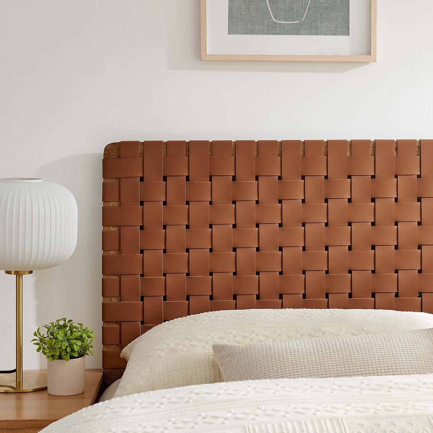 Modway Sparta headboards, Queen, Walnut Brown
