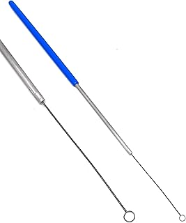 A2Z-IL04BI A2ZSCILAB Bacterial Inoculating Loop 4 mm, Braided/Twisted Nichrome Wire, with PVC Insulated Aluminum Handle