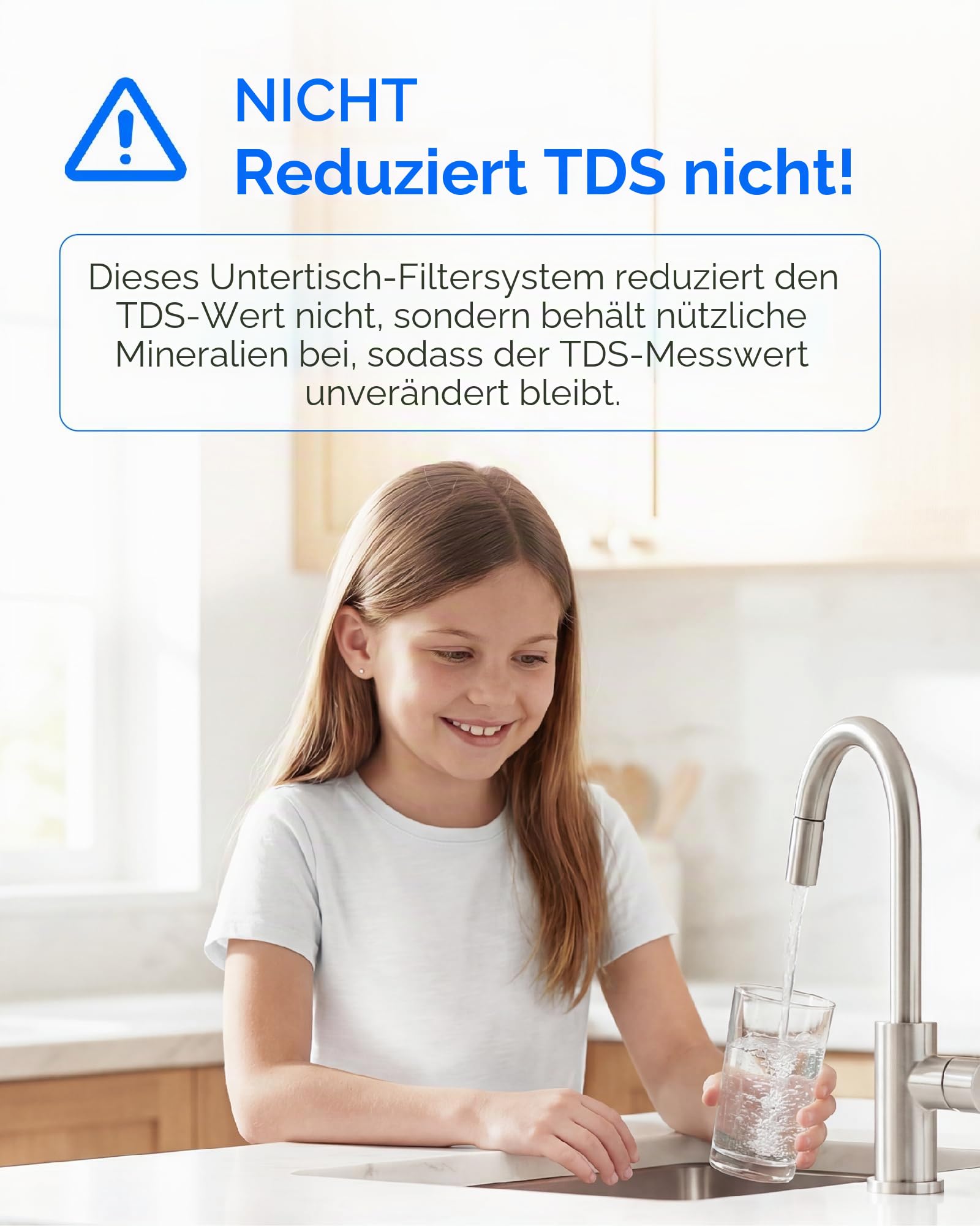 Waterdrop RF10-UF Ersatz-Filterschutzkappe 0,01 Mikron für Untertischwasserfilter 10UA/10UA-UF/10UB/10UB-UF, reduziert Blei, Chlor, schlechten Geschmack und Gerüche