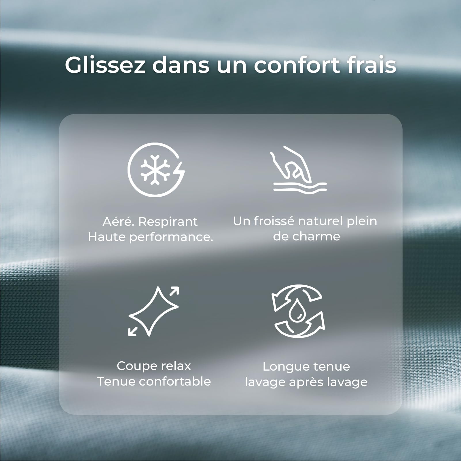 momcozy U-Lite Coussin de Grossesse Tissu Frais 130 cm Bleu | Pregnancy Pillow Symétrique Sommeil Latéral, Retournement Libre, Amovible et Lavable, Soutient Ventre, Dos et Jambes