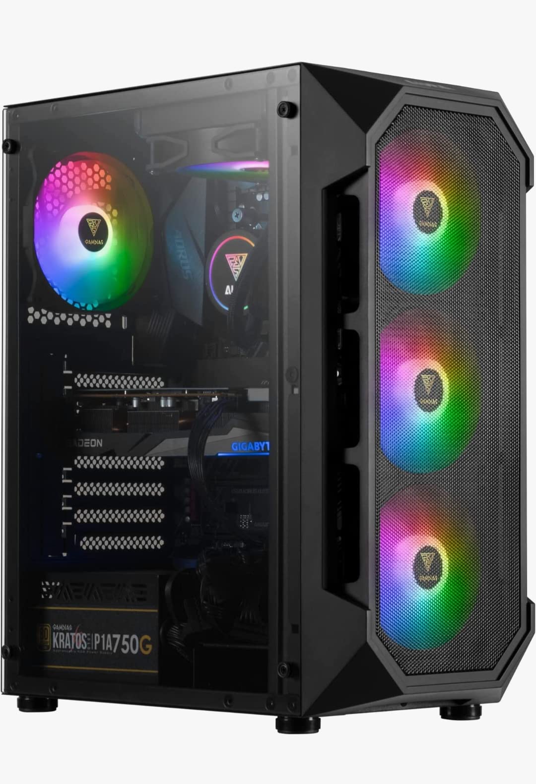 CHISTPOWERPC AMD Ryzen 5 5600G 6Core 12Threats|16GB DDR4 Ram |256GB NVME SSD | 1TB Hard Disk | Radeon Graphics | 4 RGB Fan (B07WHKRH6B) Amazon Price History, Amazon Price Tracker