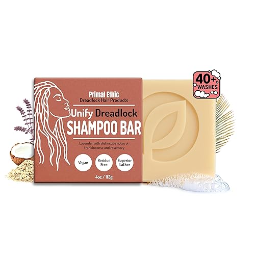 Unify Loc Champú para rastas, todo vegano natural fabricado en Estados Unidos, barra de champú para todo tipo de cabello, sin sulfato, hecho para