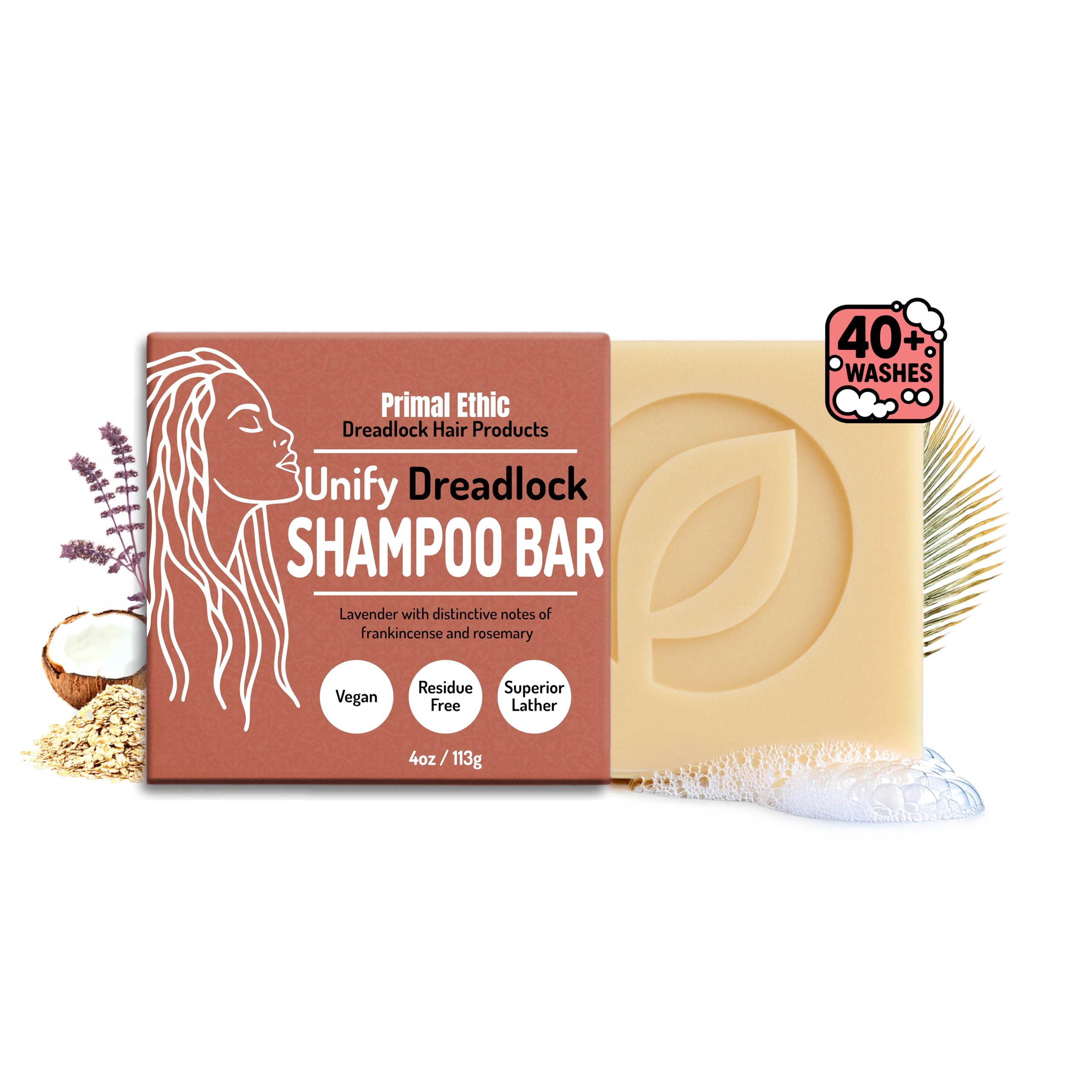Shampoo Solido Vegano Per Rast: Shampoo Chiarificante Di Pachouli Senza Rifiuti, Ideale Per La Cura Dei Capelli Con Dreadlocks.