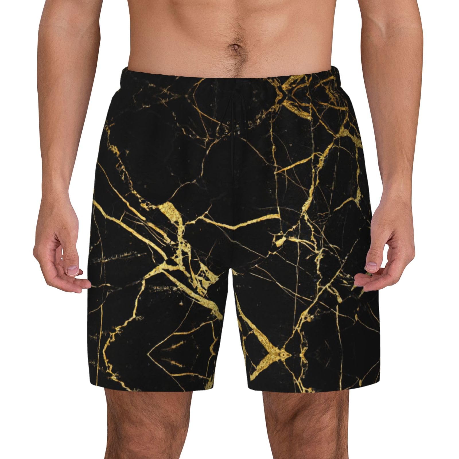 Short de plage à séchage rapide homme maillot compression poches - 8