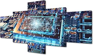 Amazon.com: TUMOVO Office Wall Art GPU Card With Circuit And ...