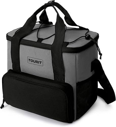 Miniatura 9 de TOURIT Cooler Bag 35-Latas suave refrigerador aislado portátil 24L almuerzo enfriadores para picnic, playa, trabajo, viaje