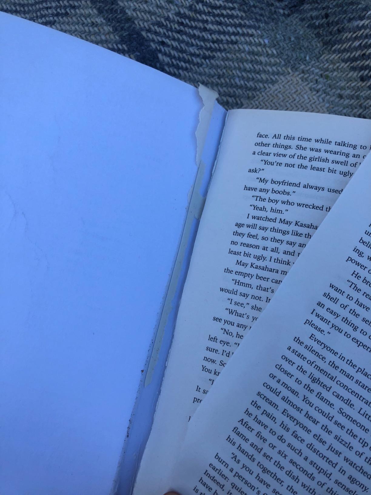 Poor quality binding.