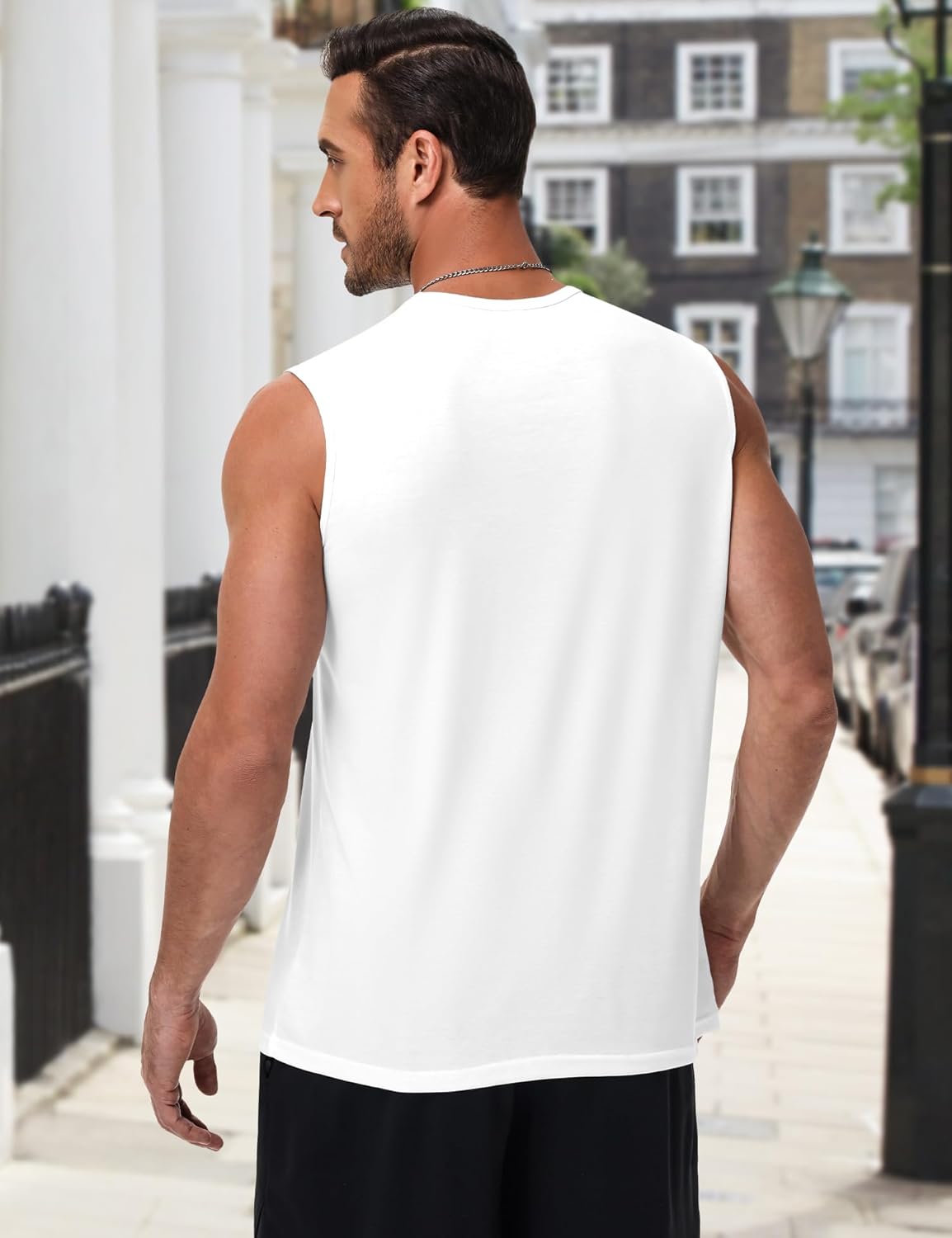 4th of July Shirts for Men Muscle Tank Tops Sleeveless Graphic American Flag Beach Hawaiian T-Shirts M-3XL - Image 5