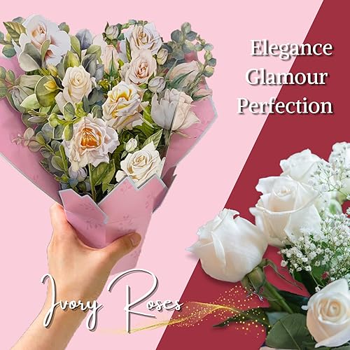 Miniatura 2 de Tarjeta grande de papel con cesta de flores, tarjetas desplegables, 10 pulgadas con tarjeta de notas y sobre - Picnic por la tarde