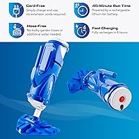 Vista 3 de POOL BLASTER Water Tech - Aspiradora inalámbrica de piscina Catfish Ultra (Gen 2), mayor potencia y capacidad, recargable, manual, funciona