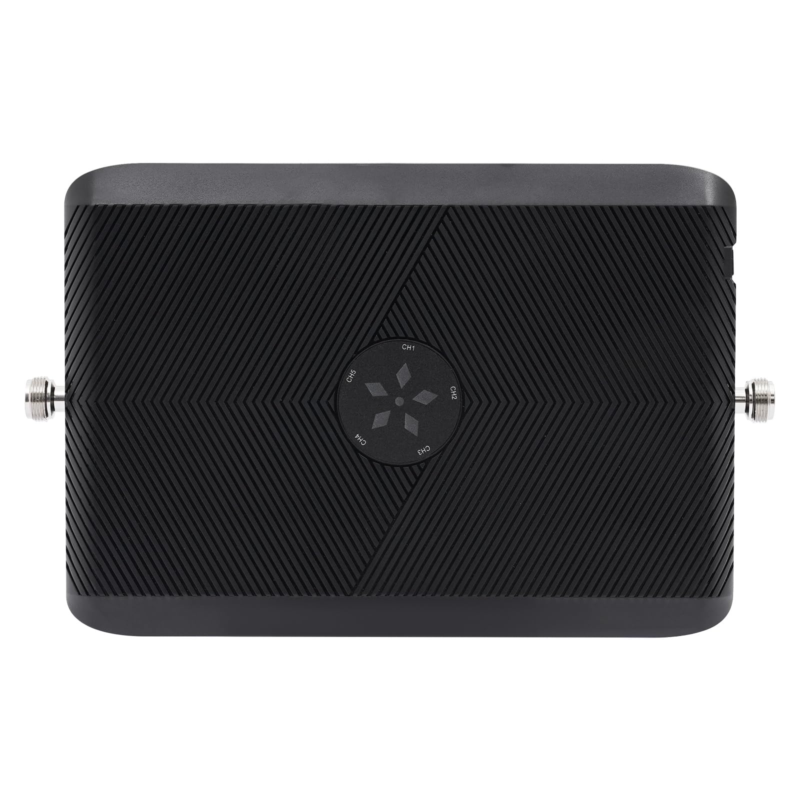 Amplificatore di segnale per cellulare, 66 dB, 372 m², 2G, 3G, 4G, 5G (nero) | Controllo intelligente AGC, montaggio a parete, con accessori completi, alloggiamento in PVC e ABS robusto