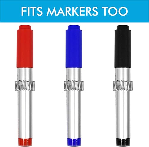 Miniatura 5 de Millennial Essentials Clips magnéticos para bolígrafo para refrigerador, soporte magnético para rotulador, pizarra blanca para refrigerador, tablón