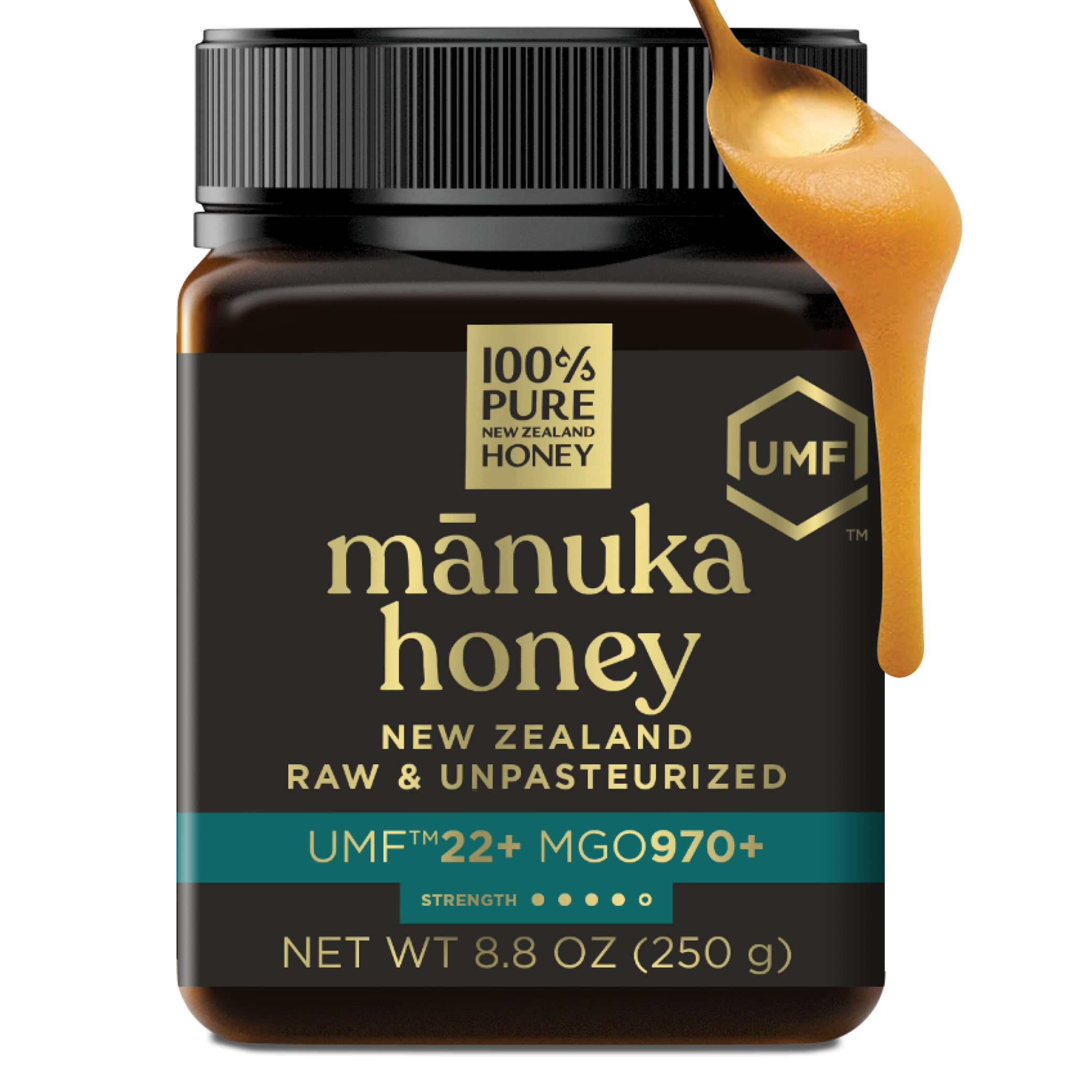 Amazon | マヌカハニー UMF22+ 250g | 100% Pure New Zealand Honey
