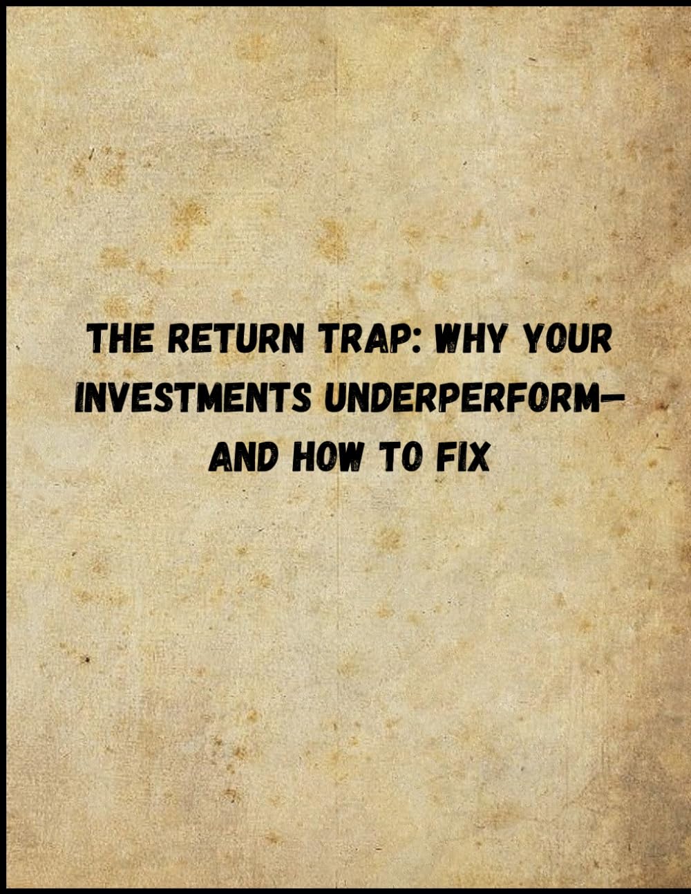 The Return Trap: Why Your Investments Underperform—And How to Fix It